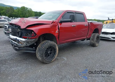 2010 Dodge Ram 2500 Slt из США, поврежденный, VIN 3D7UT2CL3AG117181